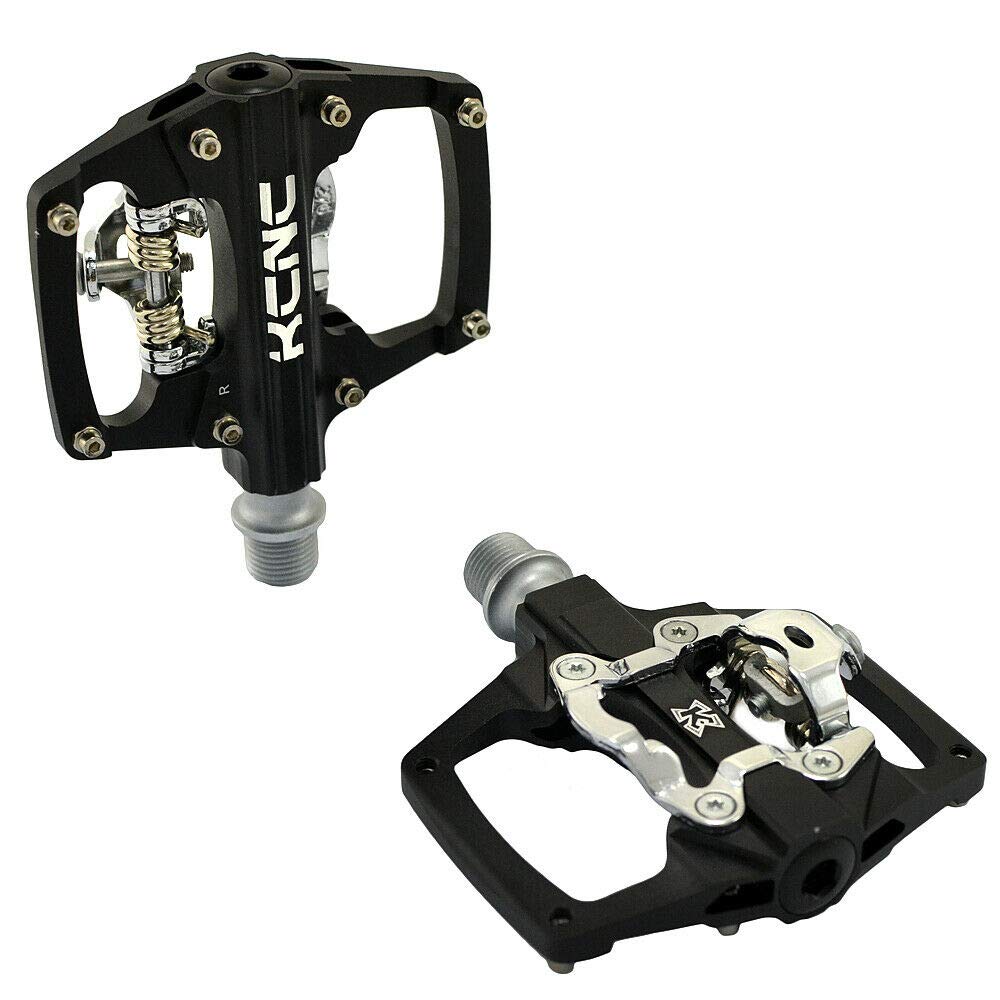 KCNC KPED09 Lightweight MTB Clipless Platform SK2118 Pedals, Black, KPED09-CR-BK,
