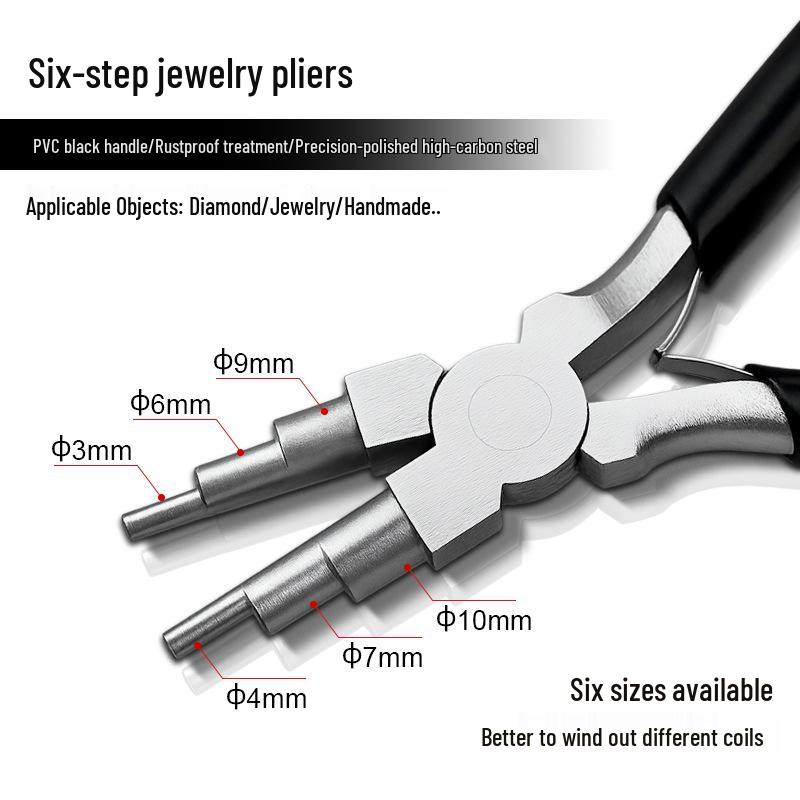 Multi-functional Mini Jewelry Pliers: Crimping, Needle Nose, DIY Beading & Wire Wrapping Tool