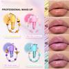 1-Piece Women's Colored Lip Oil with Mirror Finish - Portable Moisturizing Lipstick & Gloss for Hydration