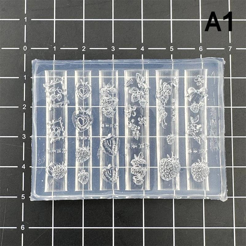 Silicone Nail Mold Rose Flower Shape Nail Decorations Nail Salon Nails Diy Design Nail Salon Stereoscopic Manicure Tool