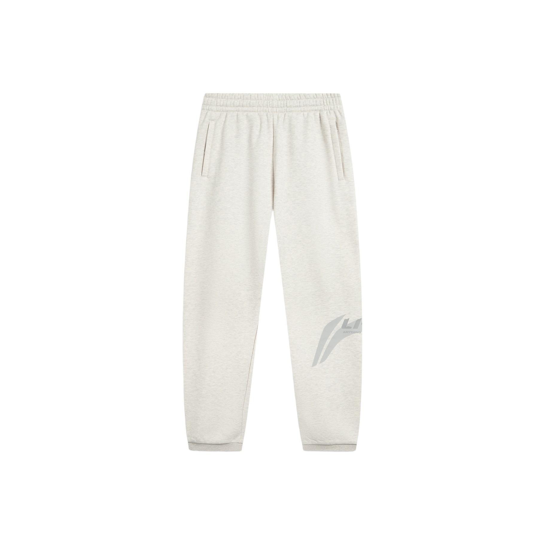 

Мужские вязаные спортивные штаны с логотипом серии Li Ning Sports Lifestyle AKLV989-6 S