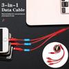 FRF1   Multifunctional Car 3 In 1 Micro USB Type C Charging Cable Multi Charger for Chevrolet Spark Captiva Cruze Tracker Orlando Trax