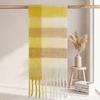 | Imitation mohair plaid scarf | Autumn and winter warm AC grid | Support LOGO customization