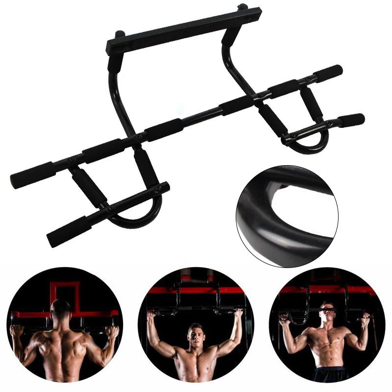 Barre De Traction Murale Avec Mousse - Station Fitness Maison - Capacité 245 Lb