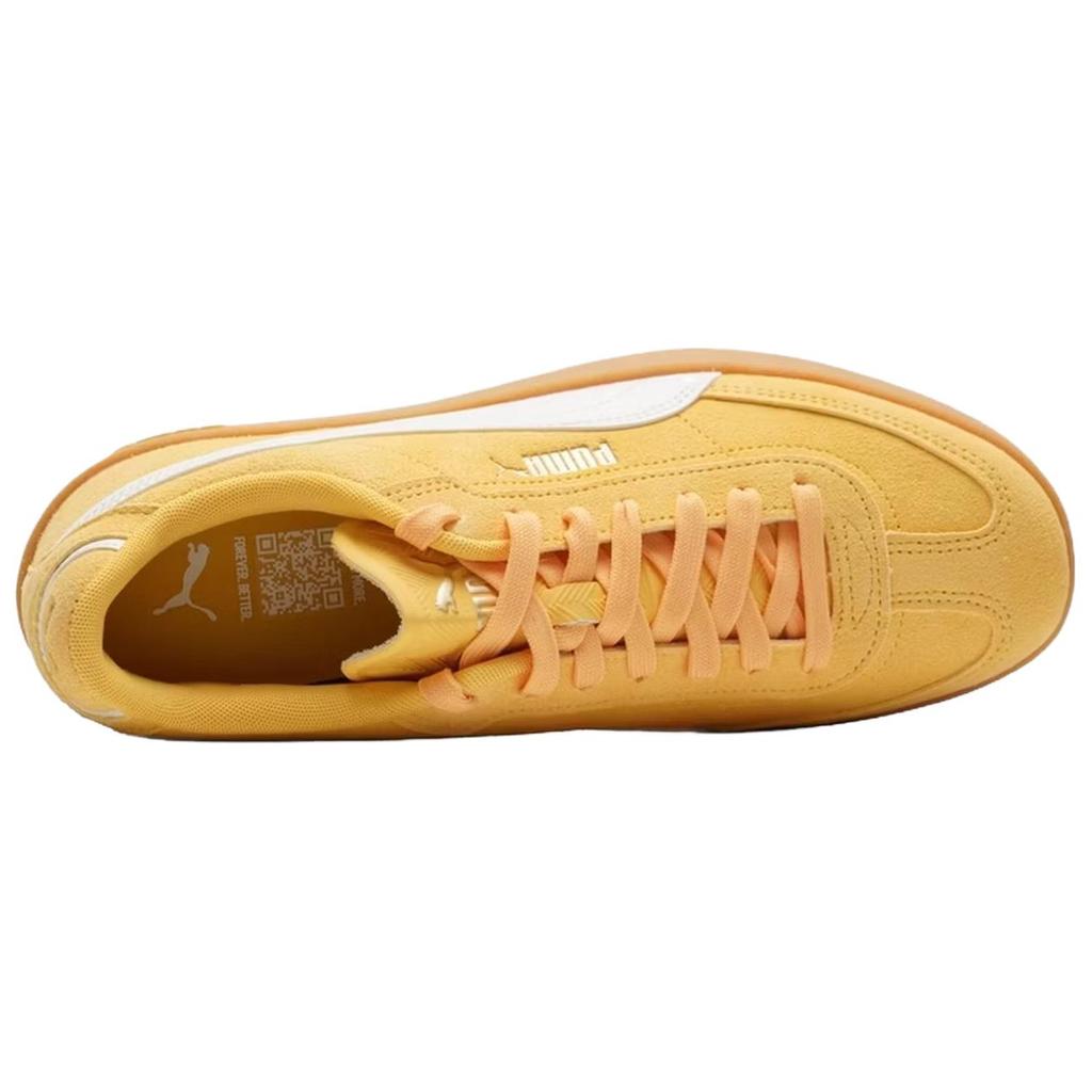 Puma Club 2 Era SD Comfortable Versatile Shock Absorbing Durable Low Top Training Shoes Unisex sneaker Yellow 409204-03