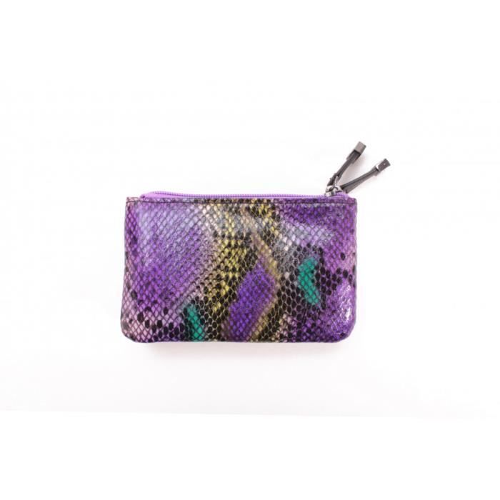 Porte-monnaie - LOLLIPOPS - Sita Double Purse - Violet - 100% PU - Femme