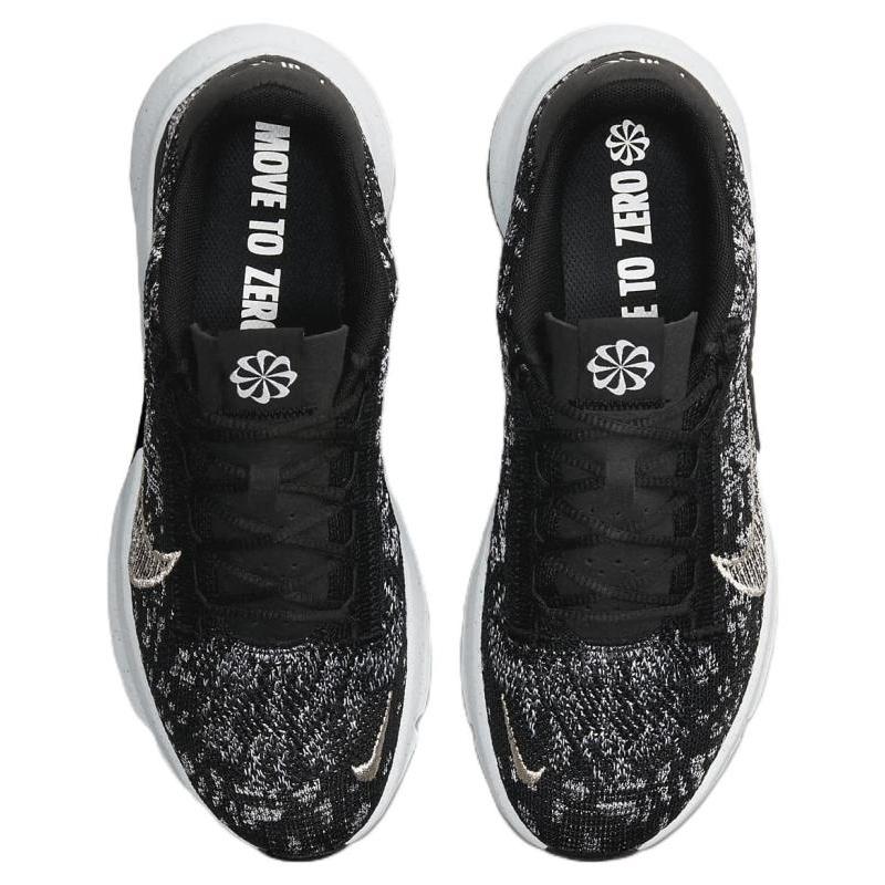 Nike SuperRep Go 3 Flyknit Next Nature Black Metallic Silver Women's Sneakers DH3393-010