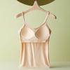 Spring New Style of Halter Top with Breast Pad and Sleeveless Top Inside