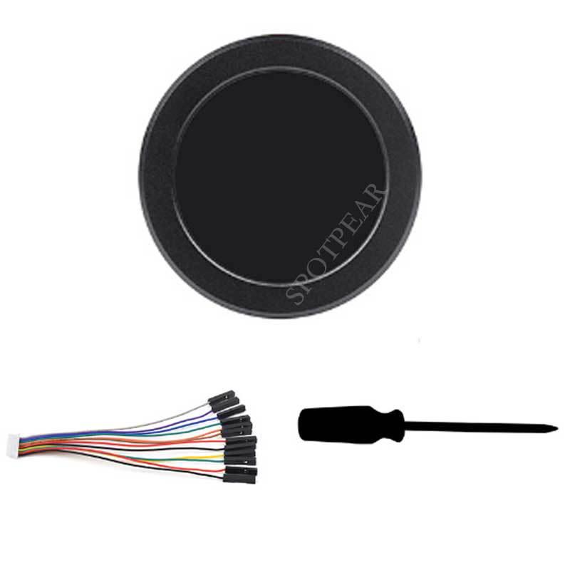 

Плата разработки ESP32-S3 с круглым сенсорным экраном 1,28 , ЖК-дисплеем, акселерометром, гироскопом и корпусом