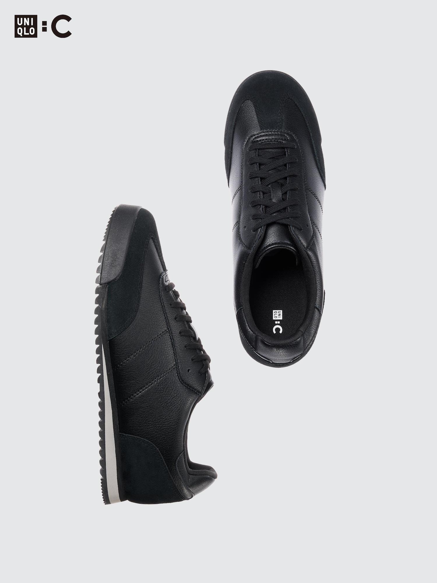 

Комбинированные замшевые кроссовки Uniqlo 09 BLACK/23