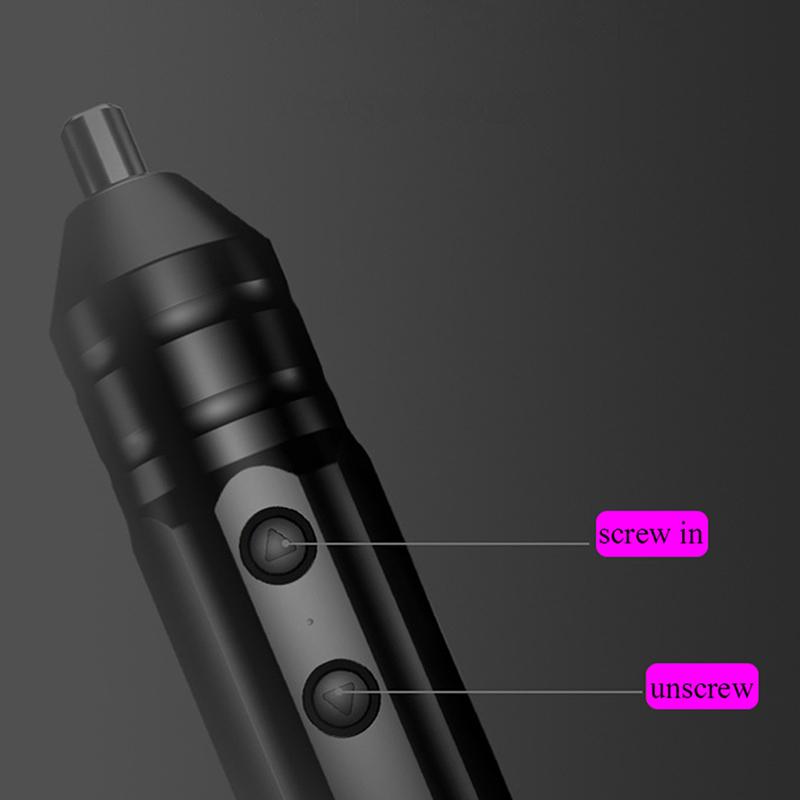 Rechargeable Electric Screwdriver Mini Electric Drill Usb 3.7V Screwdriver