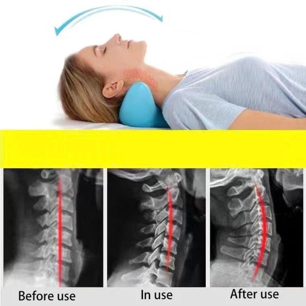 Durable Neck Shoulder Stretcher EVA Neck Shoulder Massage Pillow  Muscle Relaxation