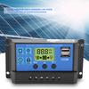 PWM 12V 24V Dual USB Solar Panel Charge Controller Regulator LCD Display 30A (YJSS-30A)