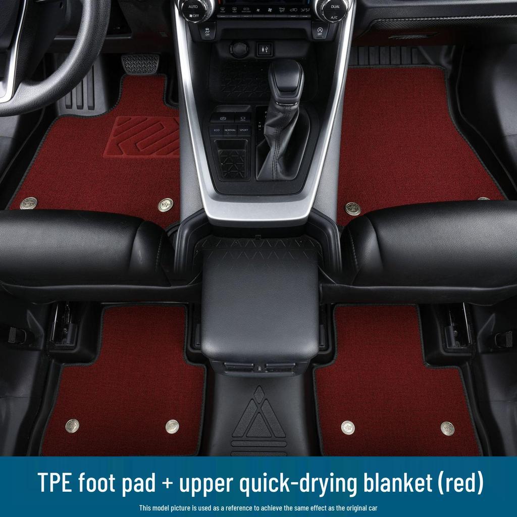Compatible Yueyi 07 Floor Mats: Non-Slip, Wear-Resistant, Eco-Friendly TPE, Custom Fit for 25 Models.
