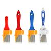 Paint Color Separation Corner Trim Brush - Red/Blue, Small Size for Household Cleaning
