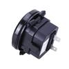 12v 24v 36v Hour Meter for Marine Boat Engine 2" Round Waterproof Gauge Motorcycle Car Truck Mechanical Hour Meter Counter Timer