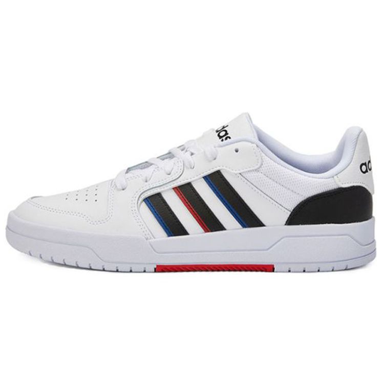 

Adidas Entrap White Black Мужские кроссовки Foot-White Core-Black Scarlet FY6075