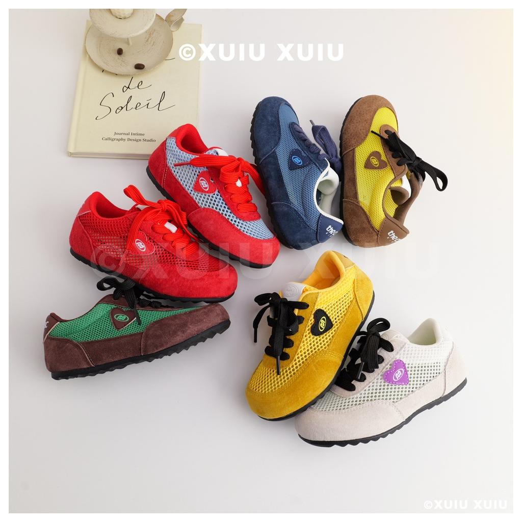XSHX "Single Network Miao Series" Children's Thin-soled Functional Board Shoes Hidden Velcro [Wenzhou Shoes]