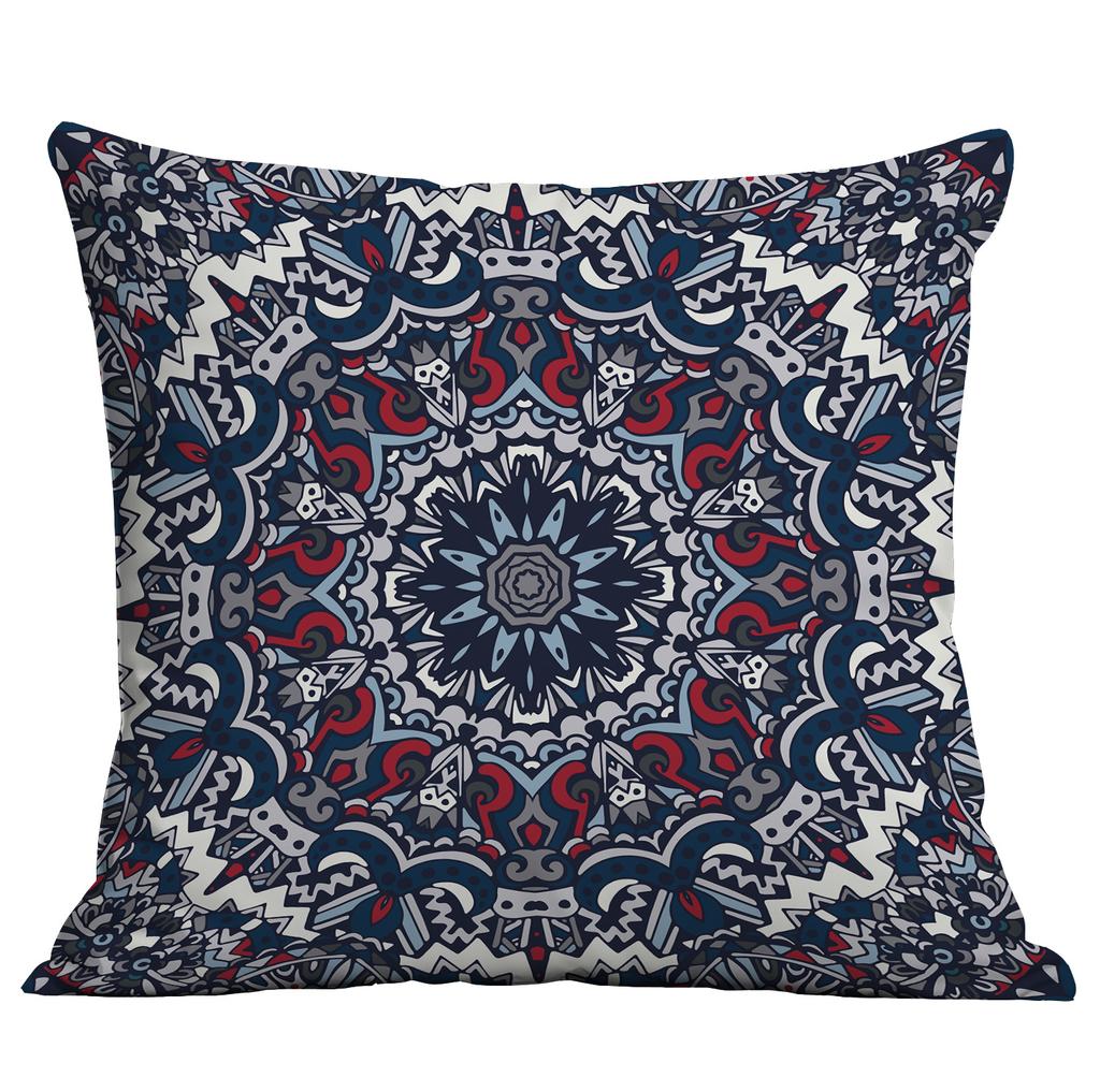 Ethnic Style Mandala Pillowcase New Style Painted Geometric Art Abstract Home Decoration Pillow Cushion Cover