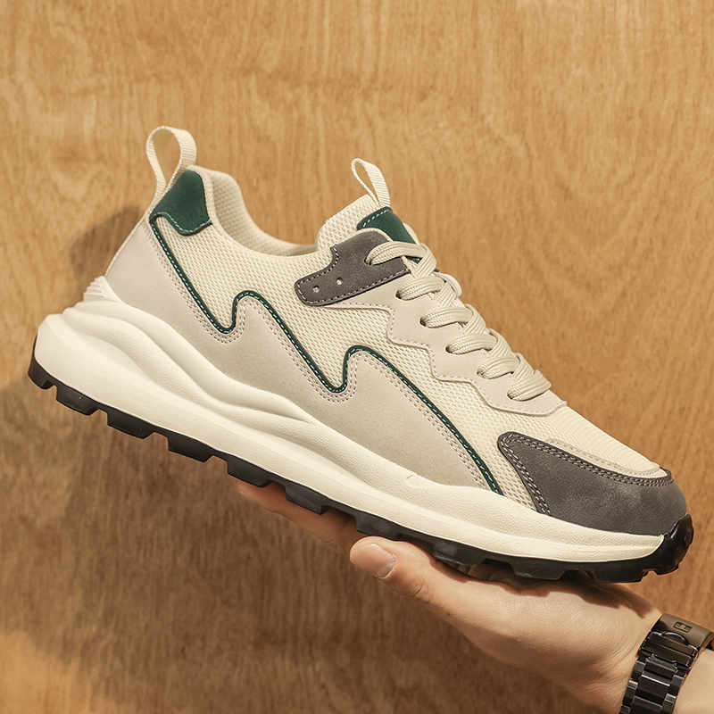 Fashion Normal Leather Thick Bottom Wedding Bride Tennis Heels Shoes Man Dress Comfortable Silver Wedding Shoes Sneakers Sports