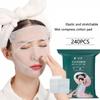 240 Stück/Beutel Gaze für Gesichts-Make-up Wattepads Dehnbar Einweg Kosmetik-Baumwollmaske Feuchtes Kompressen-Tuch Reinigung