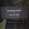 ESTNATION Another Story by Sage De Clé Collaboration Camouflage Long Sleeve Tailored Jacket Men's Used