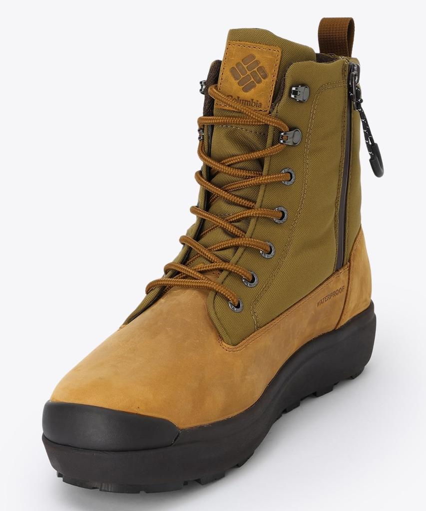 Sapland Three Luxe Waterproof Infinity YU8435 [Columbia] Omni-Heat (235 Walnut, 28.0 cm)