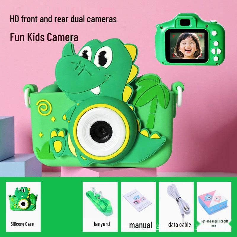 New 2026 Dual Camera Kids Portable Photo & Video Mini CCD Toy Camera