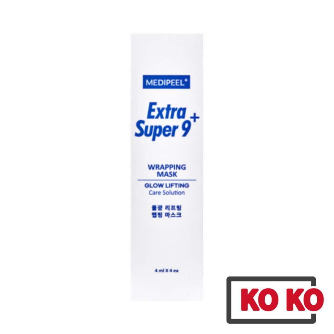 

[MEDIPEEL] [Daiso] Extra Super 9 Plus Water Light Lifting Wrapping Mask 4ml x 4pcs 4ml x 4pcs