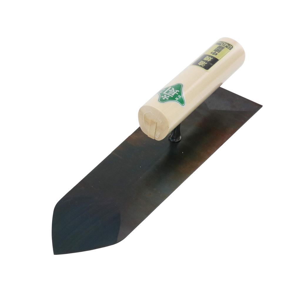 Midoricho Coating for Applying Oil-Tempered Trowel, 240mm, 1.2mm Thick, Mortar, Etc.