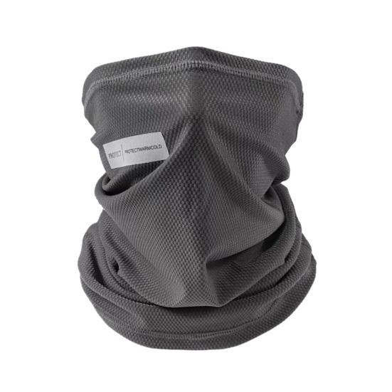 

Мягкая защита от пота, защита от ультрафиолета, дышащий ледяной шелк, солнцезащитный крем, защитный чехол для лица для женщин и мужчин темно-серого