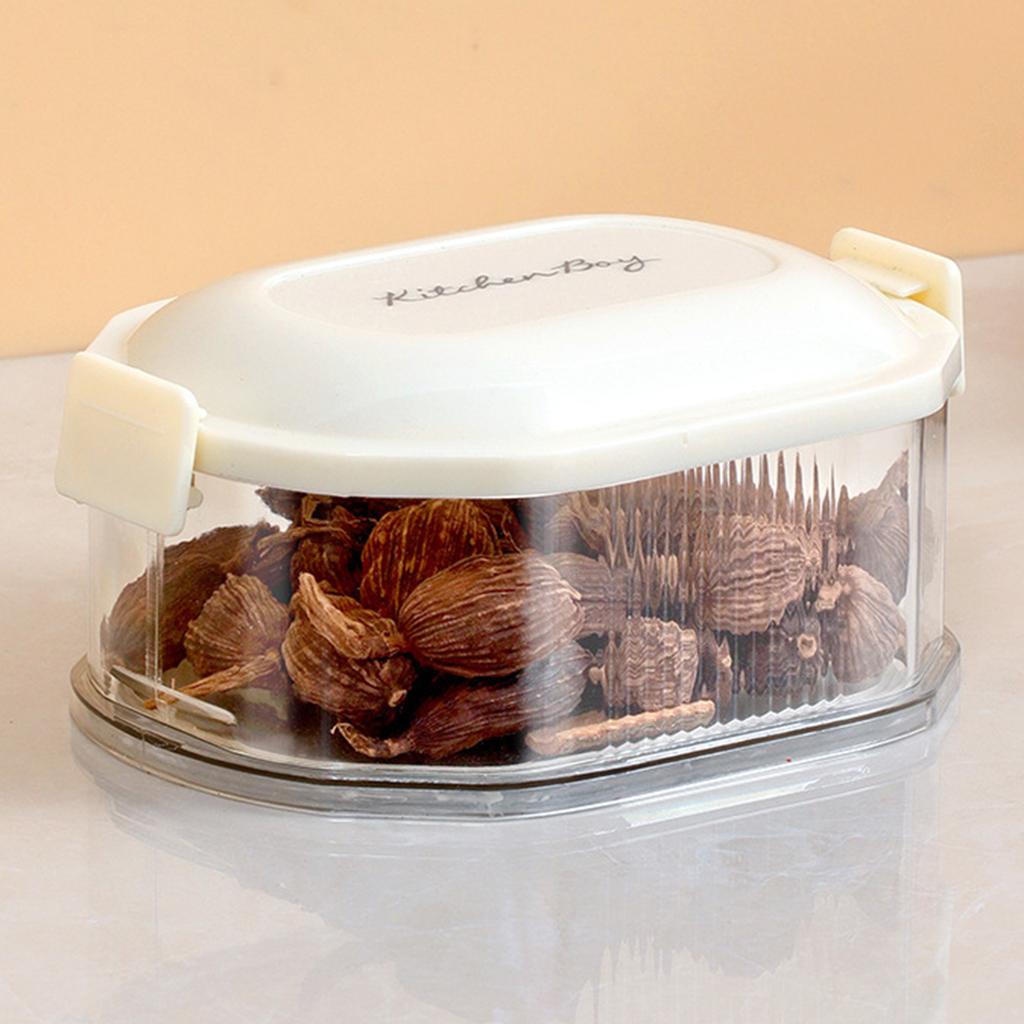 Multi-layer Plastic Spice Storage Boxes Dried Chili Pepper Spice Condiment Boxes Storage Boxes Household Sealed Jars for Kitchen