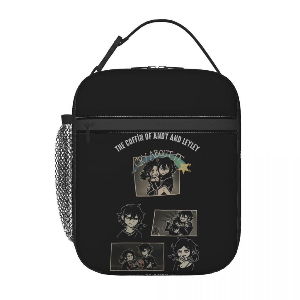Ashley And Andrew The Coffin Of Andy And Leyley Insulated Lunch Bag for Kids School Cooler Thermal Food Box Tote Lunch Boxes