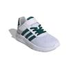 adidas Lite Racer 3.0 Hook & Loop K White Collegiate Green Kids Sneakers Footwear-White Grey-Two ID8489