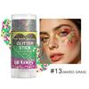 Fit Colors Star Series Glitter Stick Body Shimmer Face Hair Highlighter Chunky Festival Glitter Makeup for USA 250th Anniversary Fireworks Party Raves