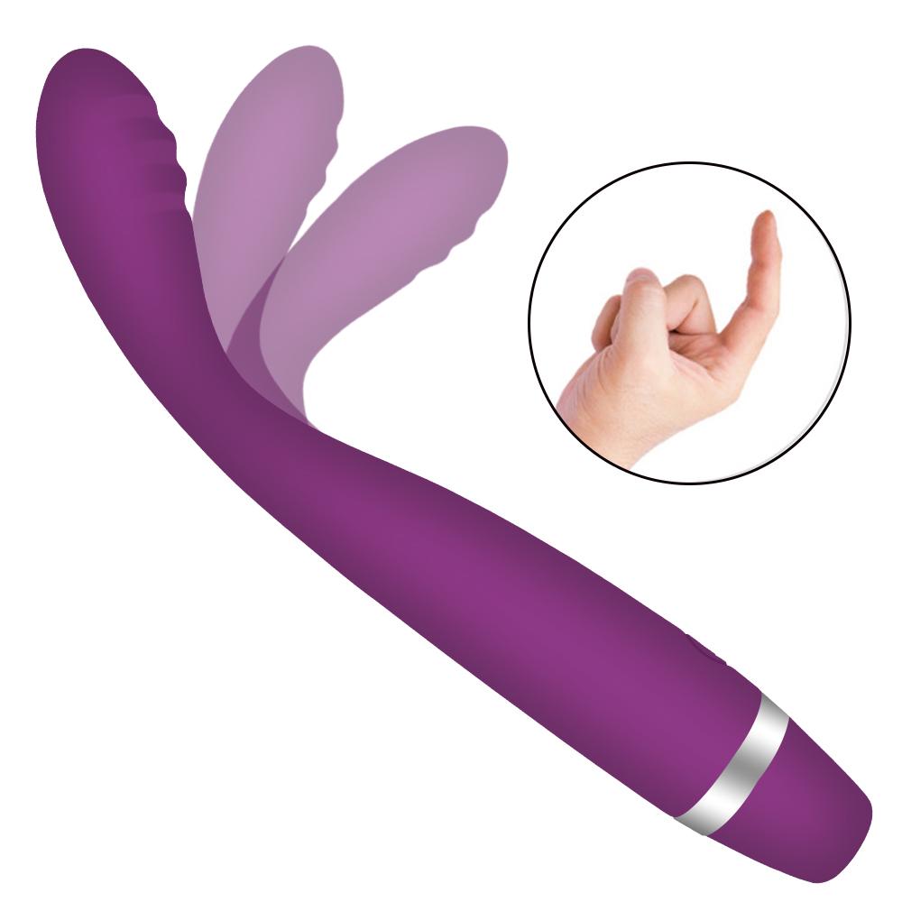 Finger Vibrator G-spot Clitoris Anal Stimulation Dildo Massager Rapid Orgasm Penetration Masturbator Female Adult Sex Toys
