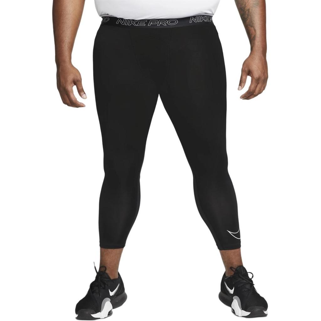 Nike Pro Dri-FIT Slim Fit Fitness Long Pants Men Bottoms Black DD1919-010