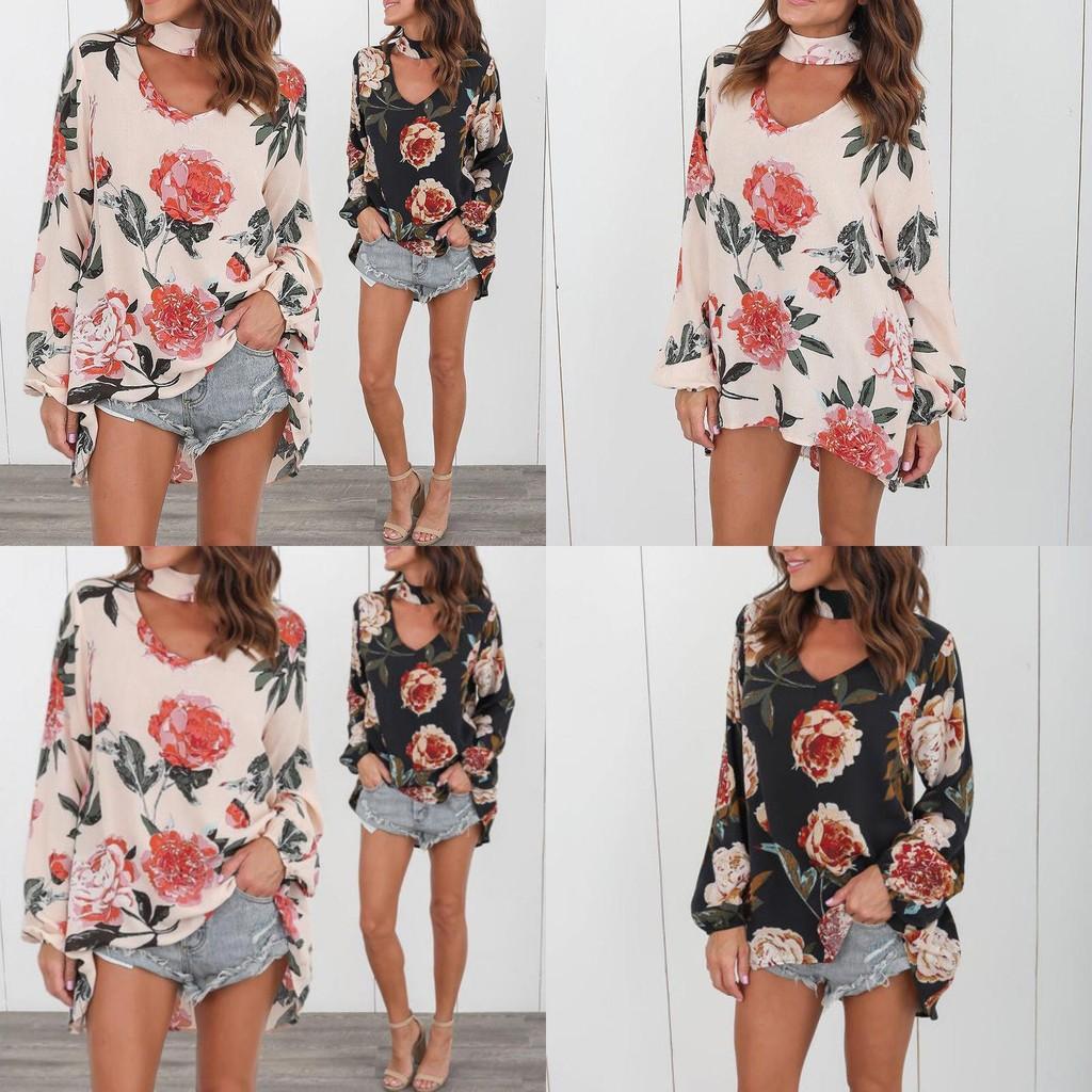 Premium Quality Chemisier T-shirt For Women With Elegant Floral Print Design