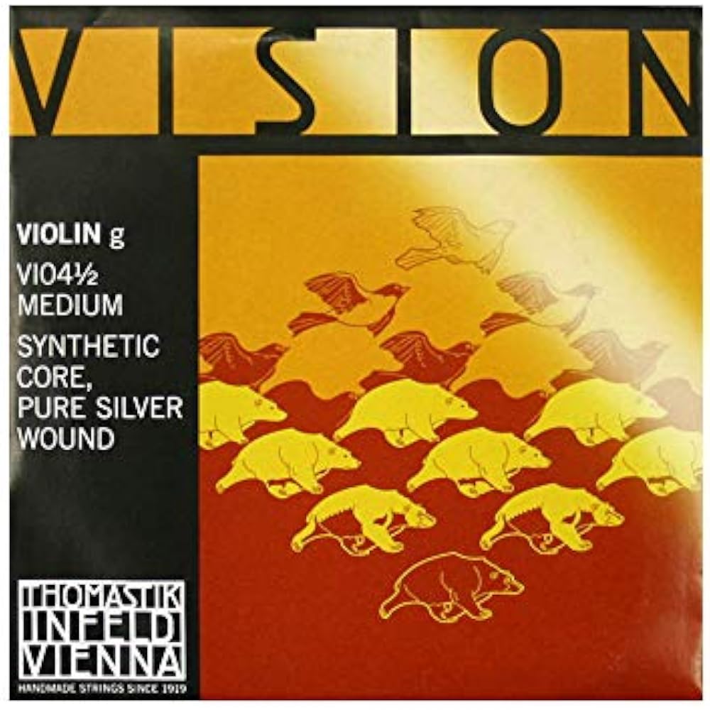 Vision Violin Strings G Line Silver Vol. VI04 1/2