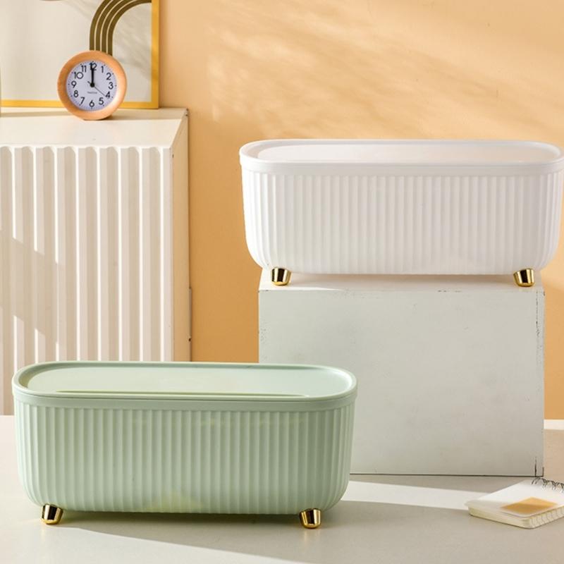 Stylish Cable Organizer Box For Living Room Bedroom Desk Router Board Bracket Large Capacity Socket Storage Case