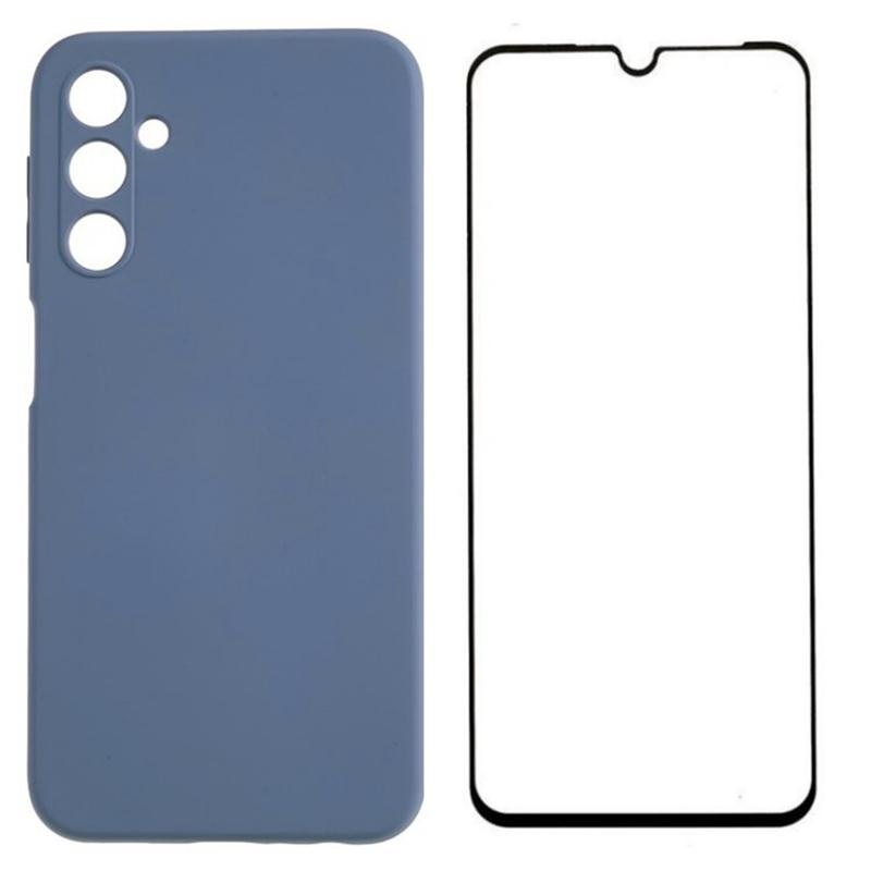 For Samsung Galaxy A34 5G Case TPU Precise Cutout Phone Cover with Screen Film