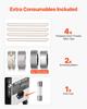 Continuous Bag Band Sealing Machine Vertical Band Sealer Carbon Steel