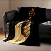 Fiery Love Blanket Design for All Seasons Blanket Lunch Break Throw Gift