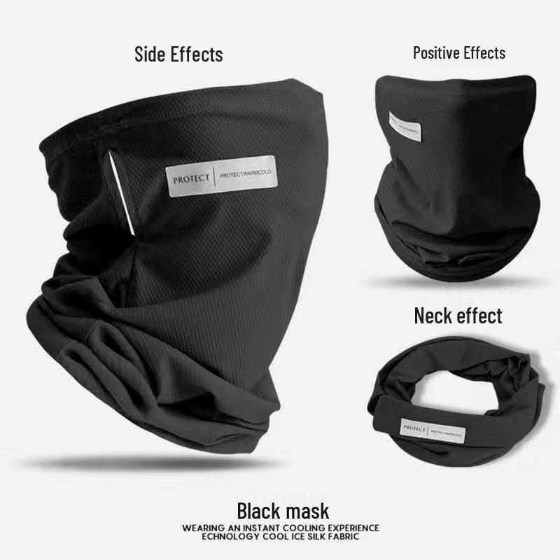 

Summer Ice Silk UV Protective Arm and Face Sleeves - Breathable, Thin, Unisex