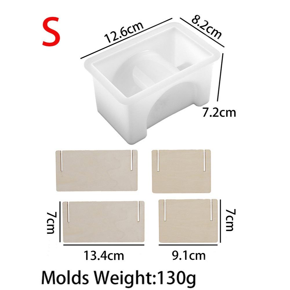 Silikonowy wazon na rośliny Forma z żywicy gipsowej Rama wazonu hydroponicznego Gips Ozdoby na biurko