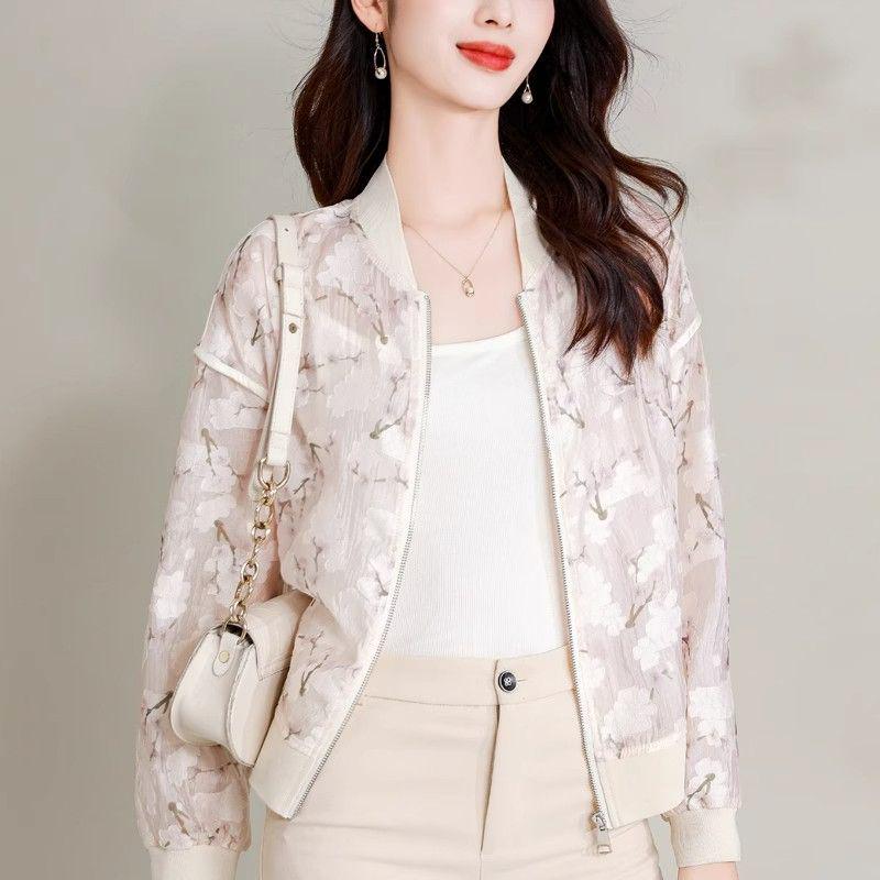 Women's Chiffon Sun Protection Short Sleeve Cardigan - Summer 2025 New Style, Lightweight & Versatile Jacket