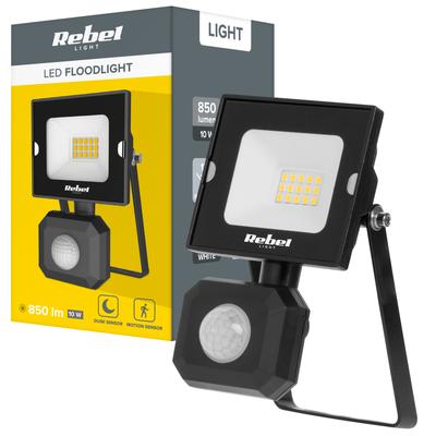 Halogen Spotlight LED Lamp 10W Twilight Motion Sensor IP44