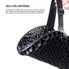 Universal Gel Motorcycle Seat Cushion with 3D Format Honeycomb Cushion with Motorcycle Seat Cover for Long-lasting Comfort.