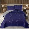 12 Constellation Astrology Bedspreads Zodiac Coverlet Boho Exotic Twin King Bedding Set Reversible Grey Quilted Bedspread Cover