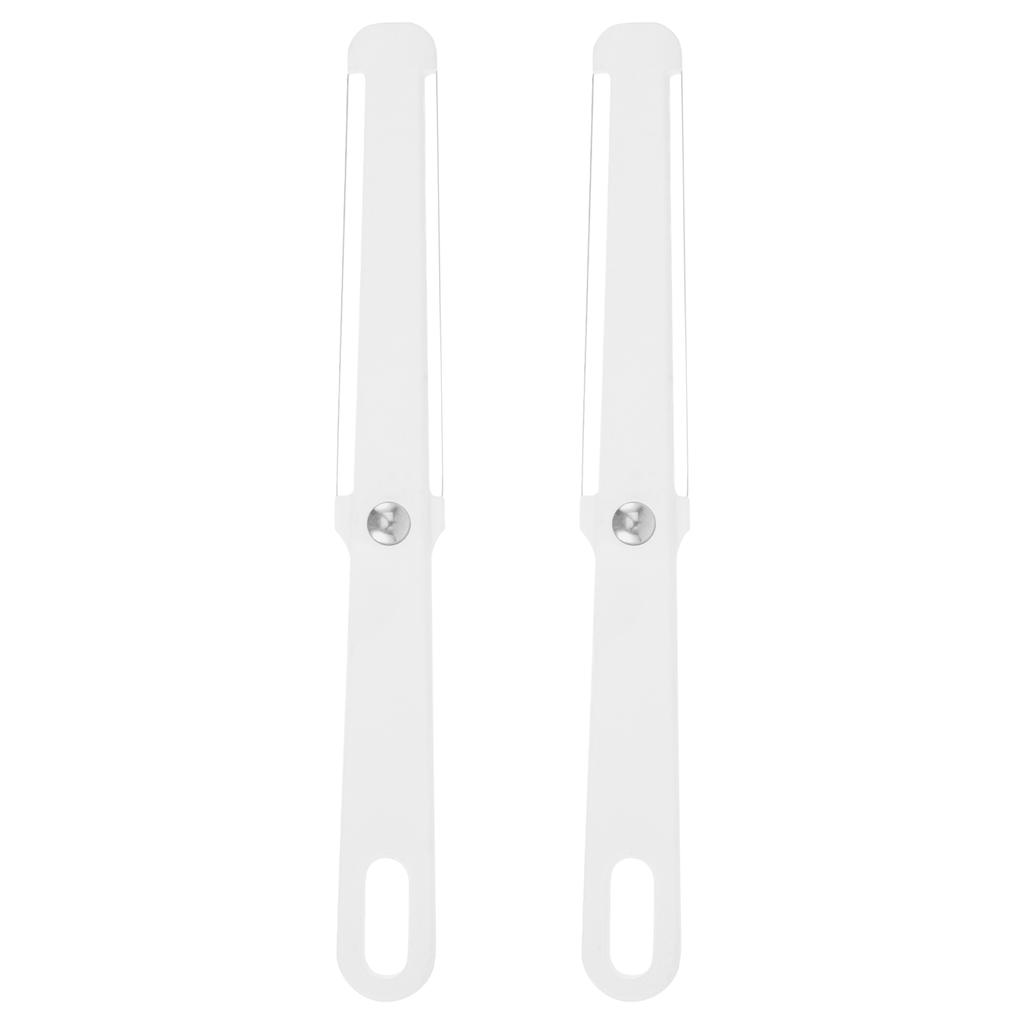 2 Pcs Cheese Slicer Butter Cutting Tools Device with Wire Cutters Kitchen Cream